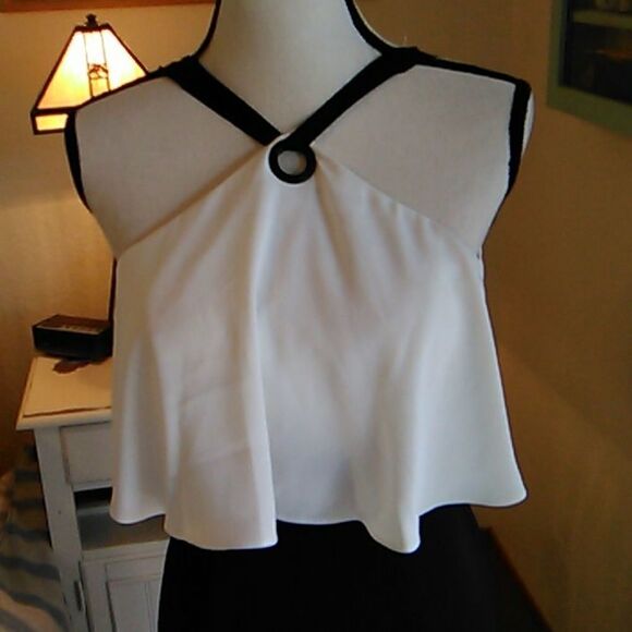 NWOT Aidan Aidan Mattox Lace-Up Halter Formal - Picture 10 of 14